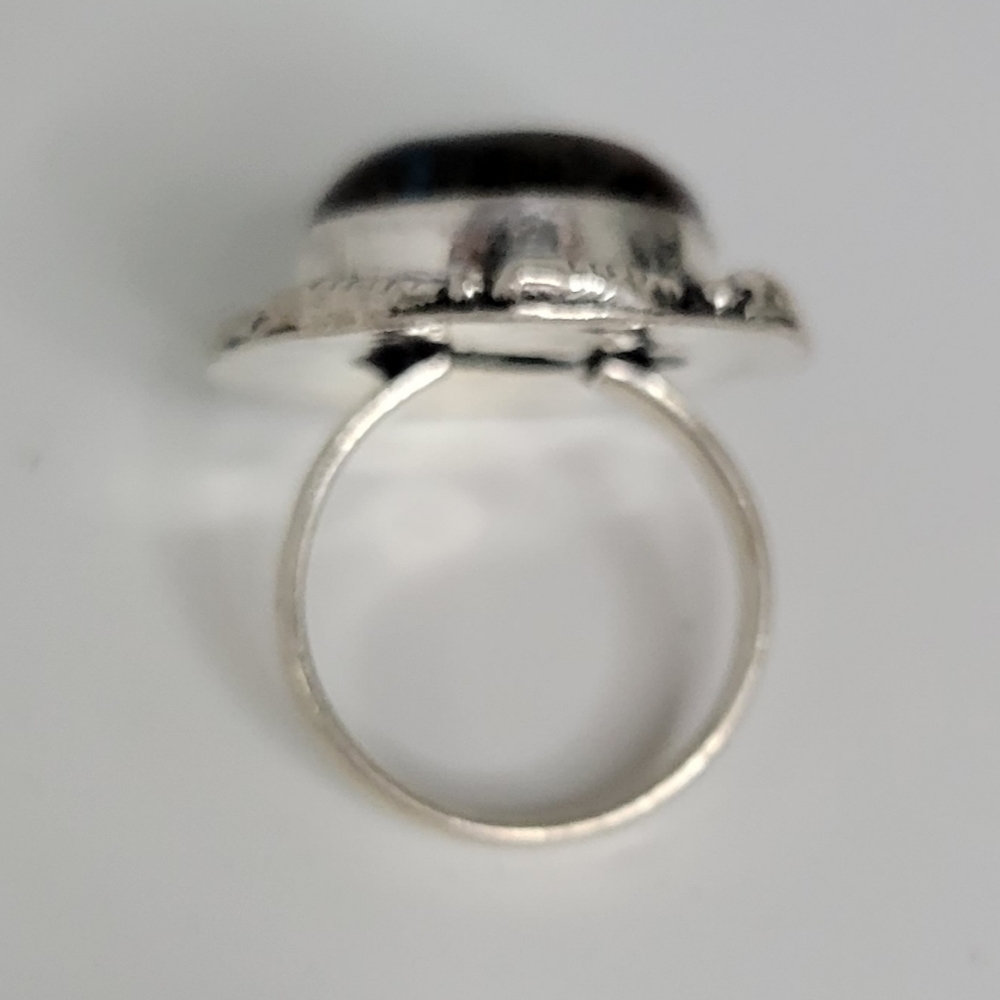Adjustable Agate Ring - image 2